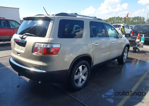2010 GMC Acadia Slt-1 from USA, damaged, VIN 1GKLVMED0AJ124030